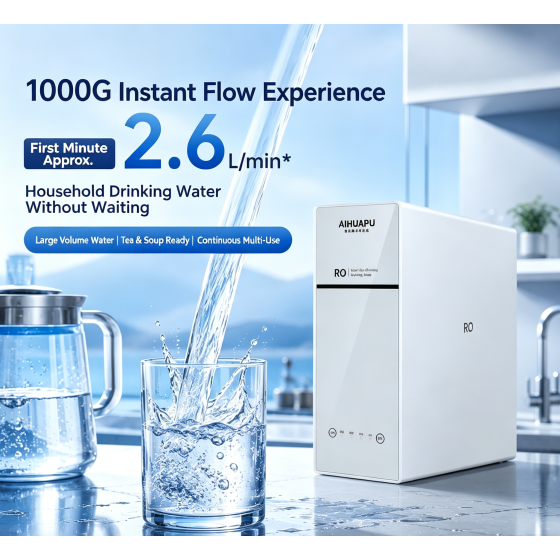 Aihuapu Instantaneous 1000G High-Flow Snow Mountain Mineral Water Machine